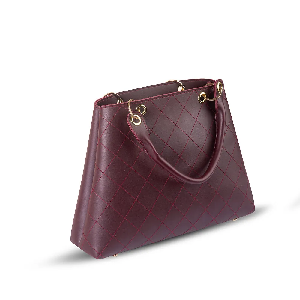 Eden Maroon Handbag