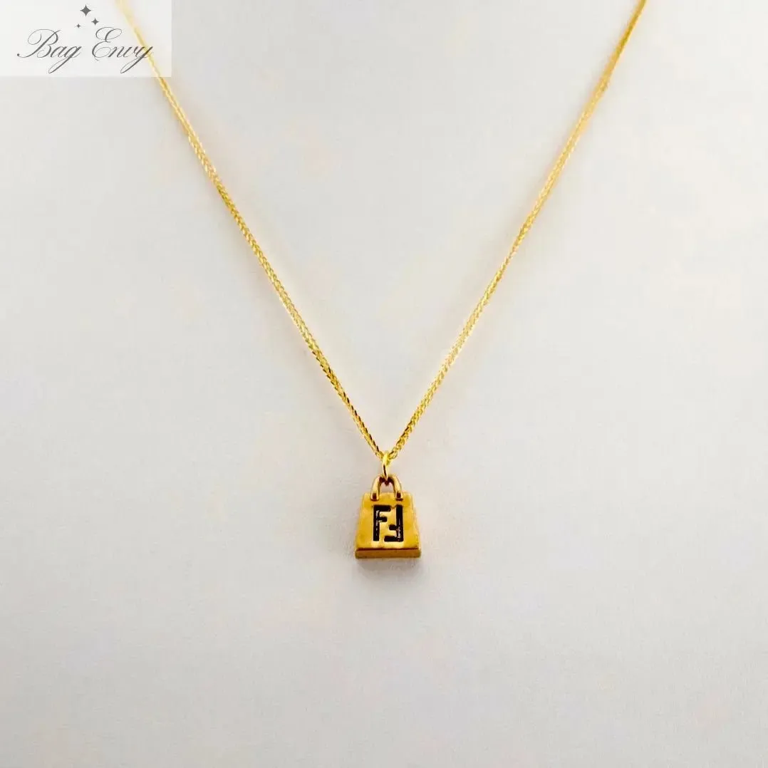 FENDI Bag Charm Necklace