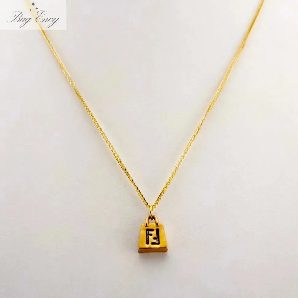 FENDI Bag Charm Necklace