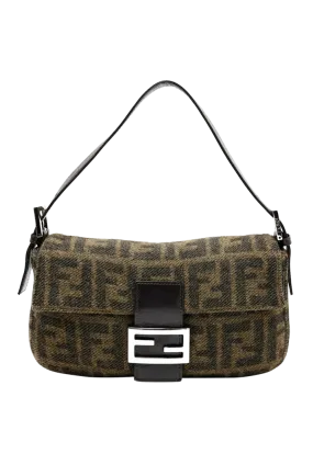 Fendi Baguette Wool Mini Bag