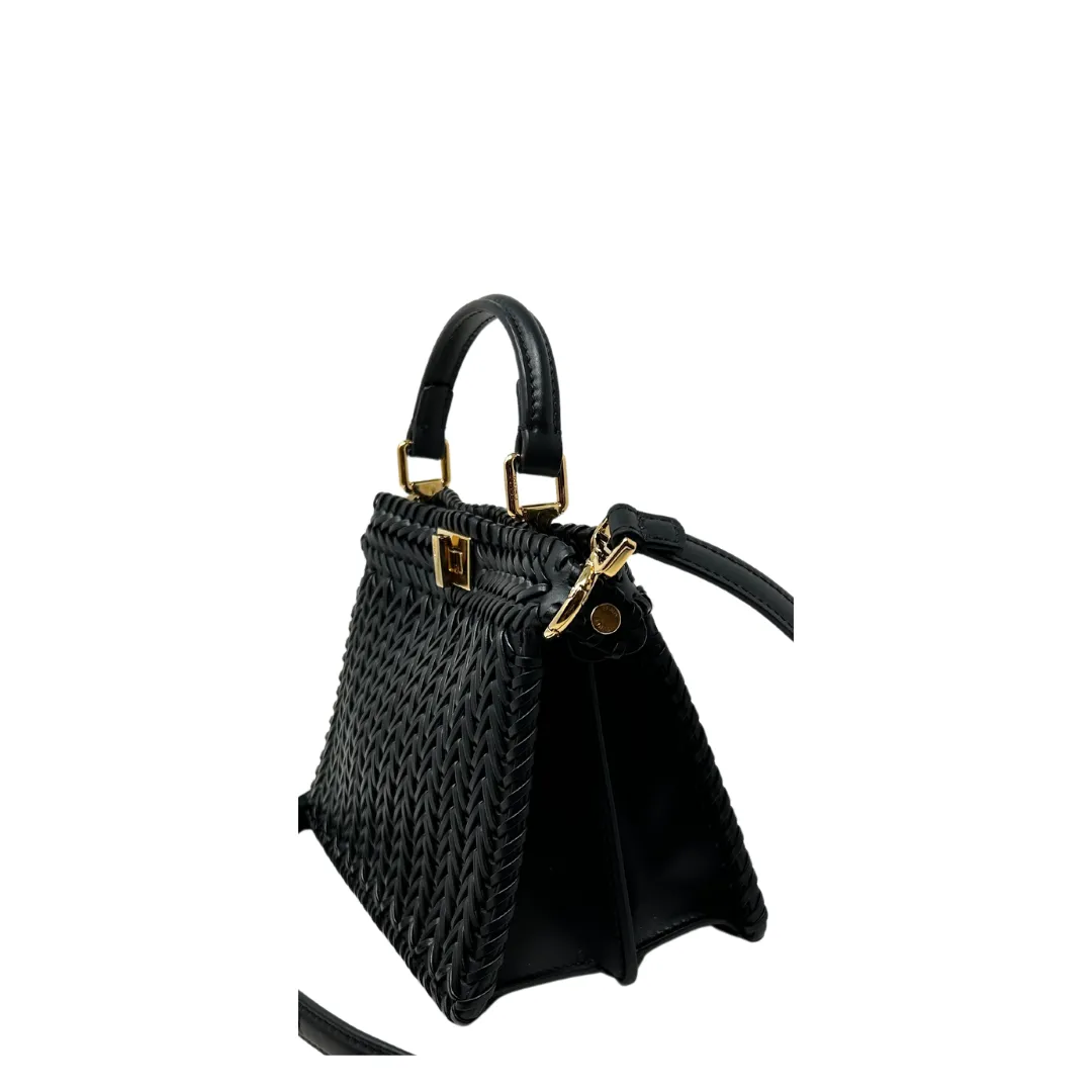 Fendi Braided Peekaboo ISeeU Petite Bag