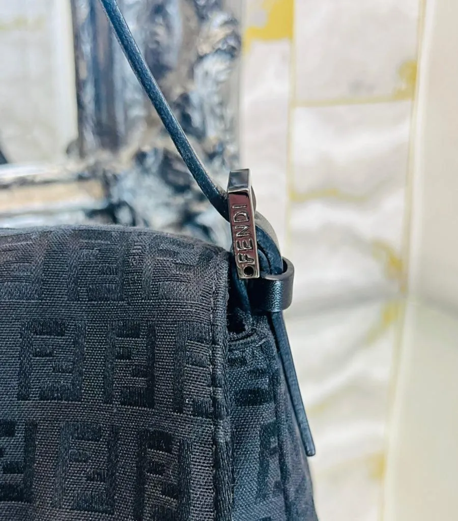 Fendi 'FF' Zucca Baguette Bag