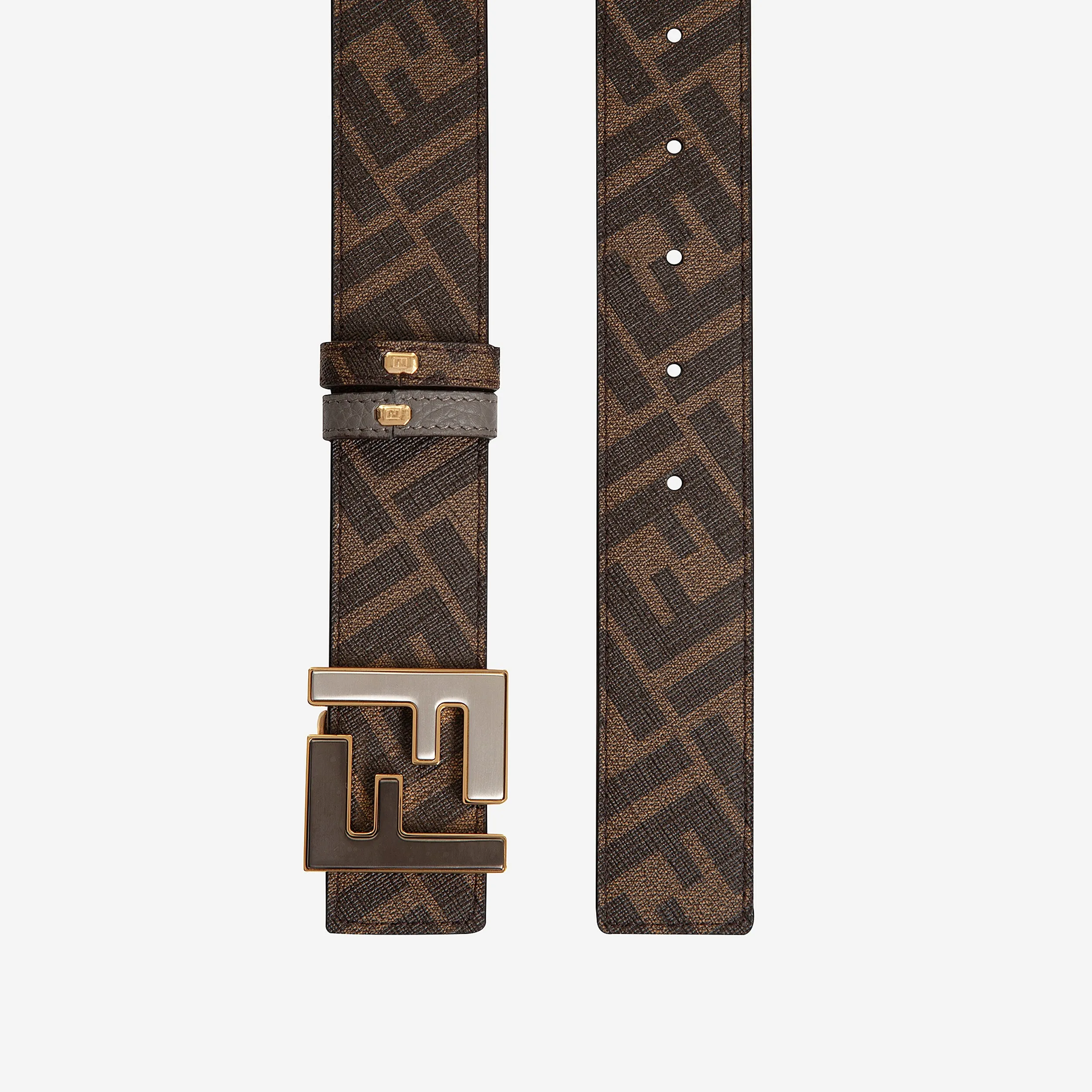 Fendi Reversible Squared FF belt