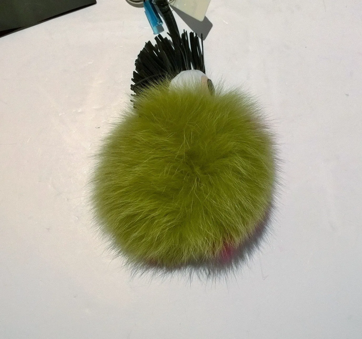 Fendi Super Karlito Fur Bag Charm Authentic Sale Purse Decoration Monster