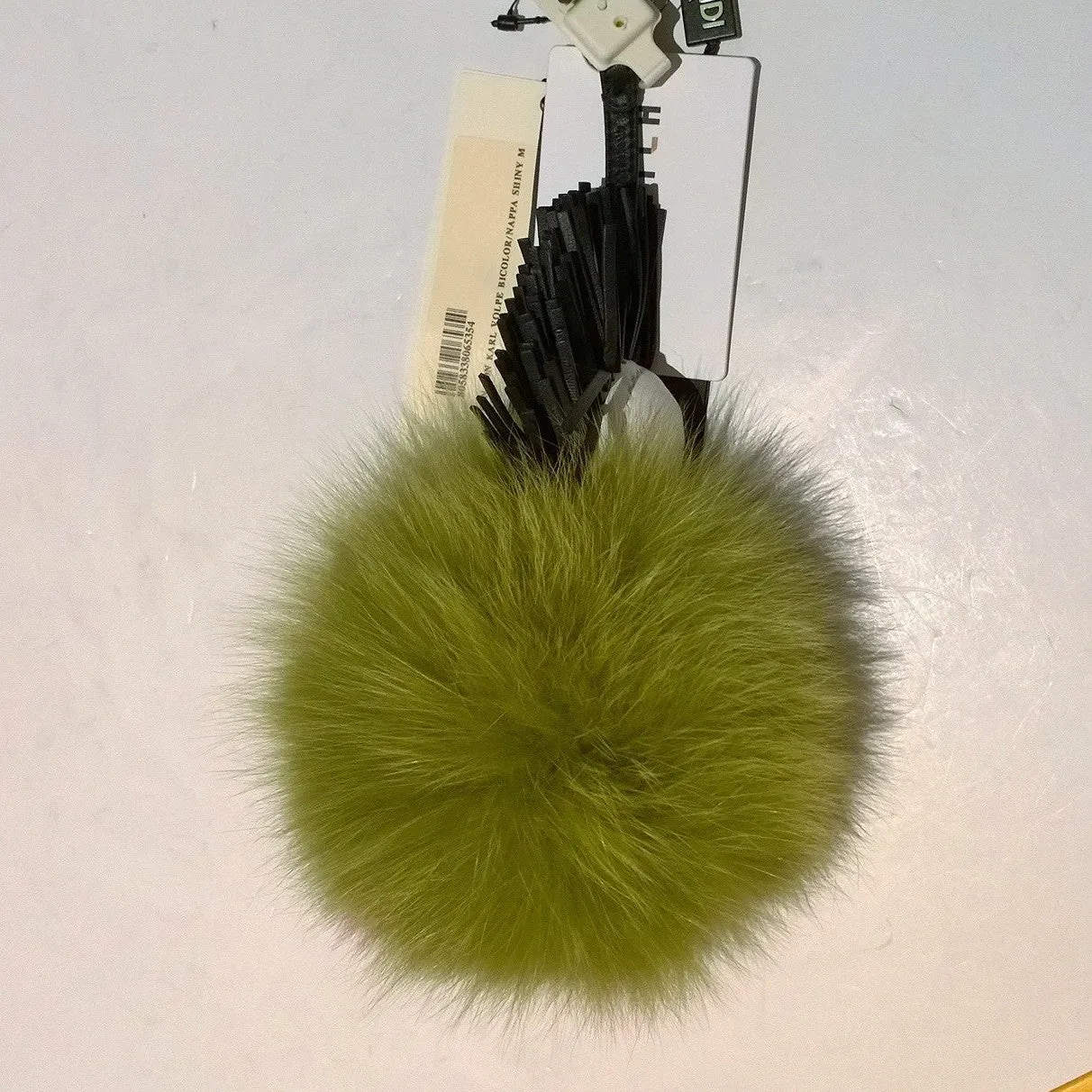 Fendi Super Karlito Fur Bag Charm Authentic Sale Purse Decoration Monster