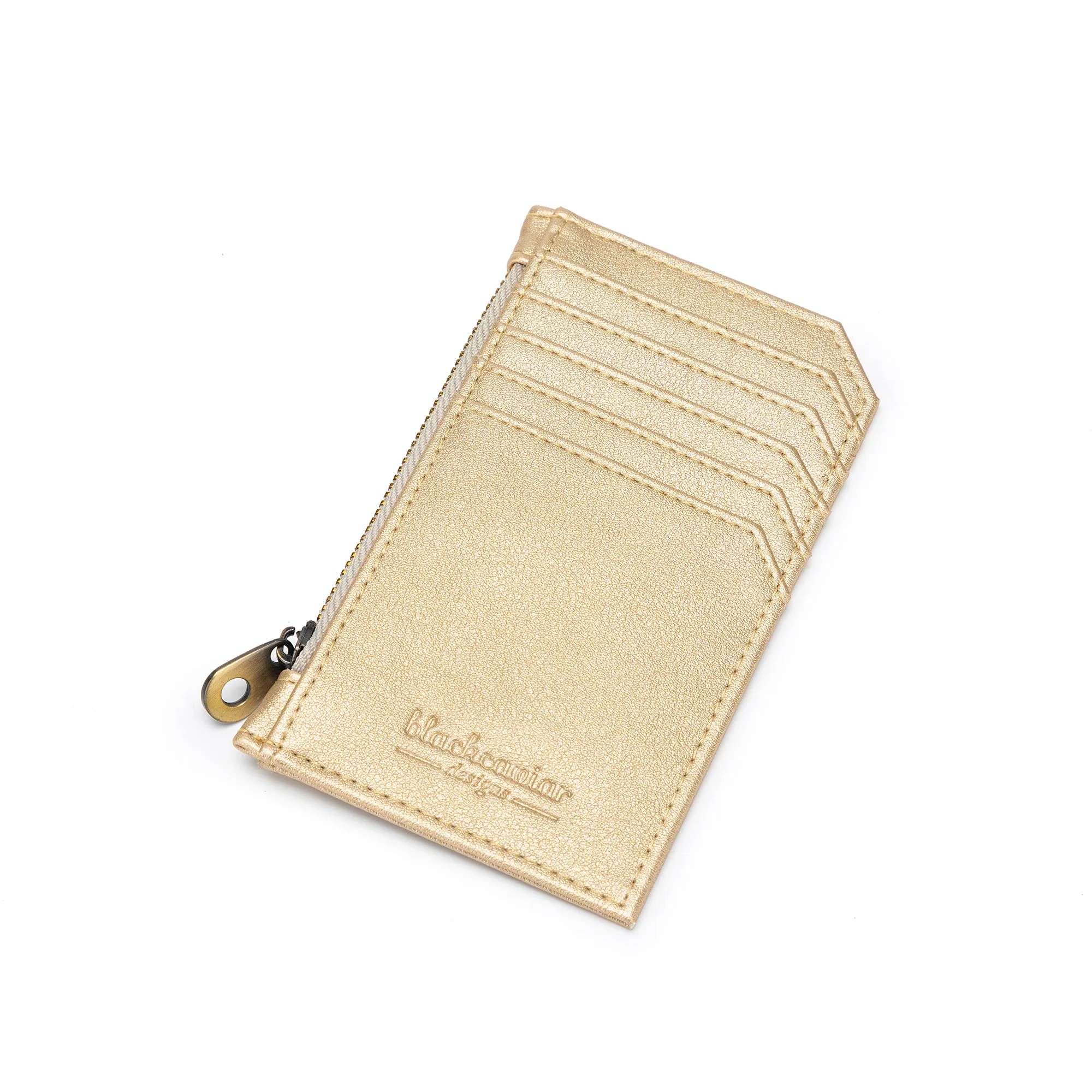 Gabbie Gold  Card Holder/Coin Purse