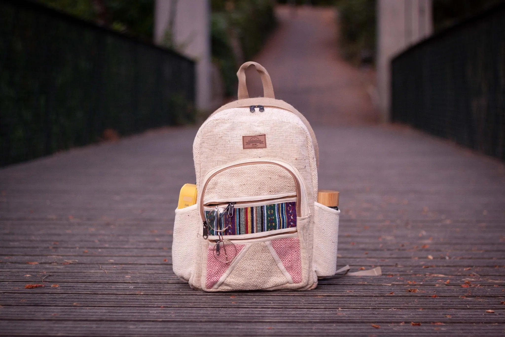 Handmade Hemp Backpack || BP5080