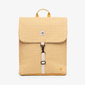 Handy Mini Backpack Vichy Mustard