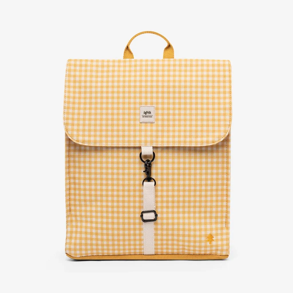 Handy Mini Backpack Vichy Mustard