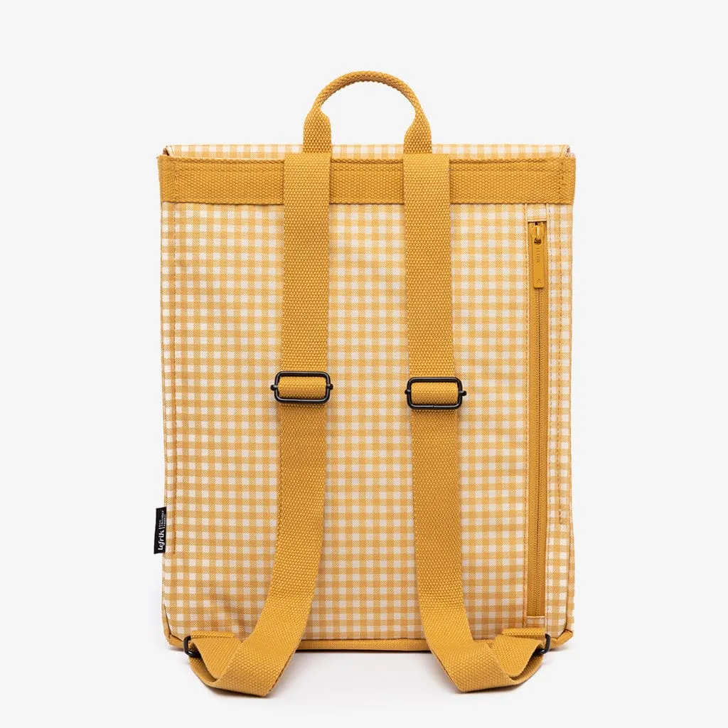 Handy Mini Backpack Vichy Mustard