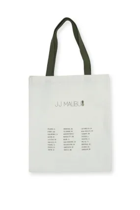 JJ Malibu Canvas Tote Bag