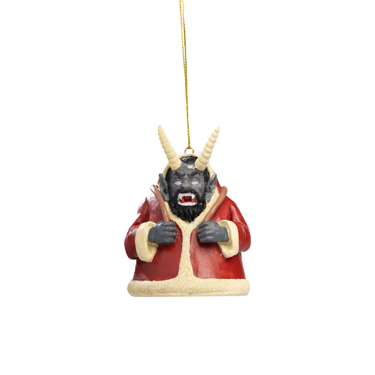 Krampus Santa Ornament