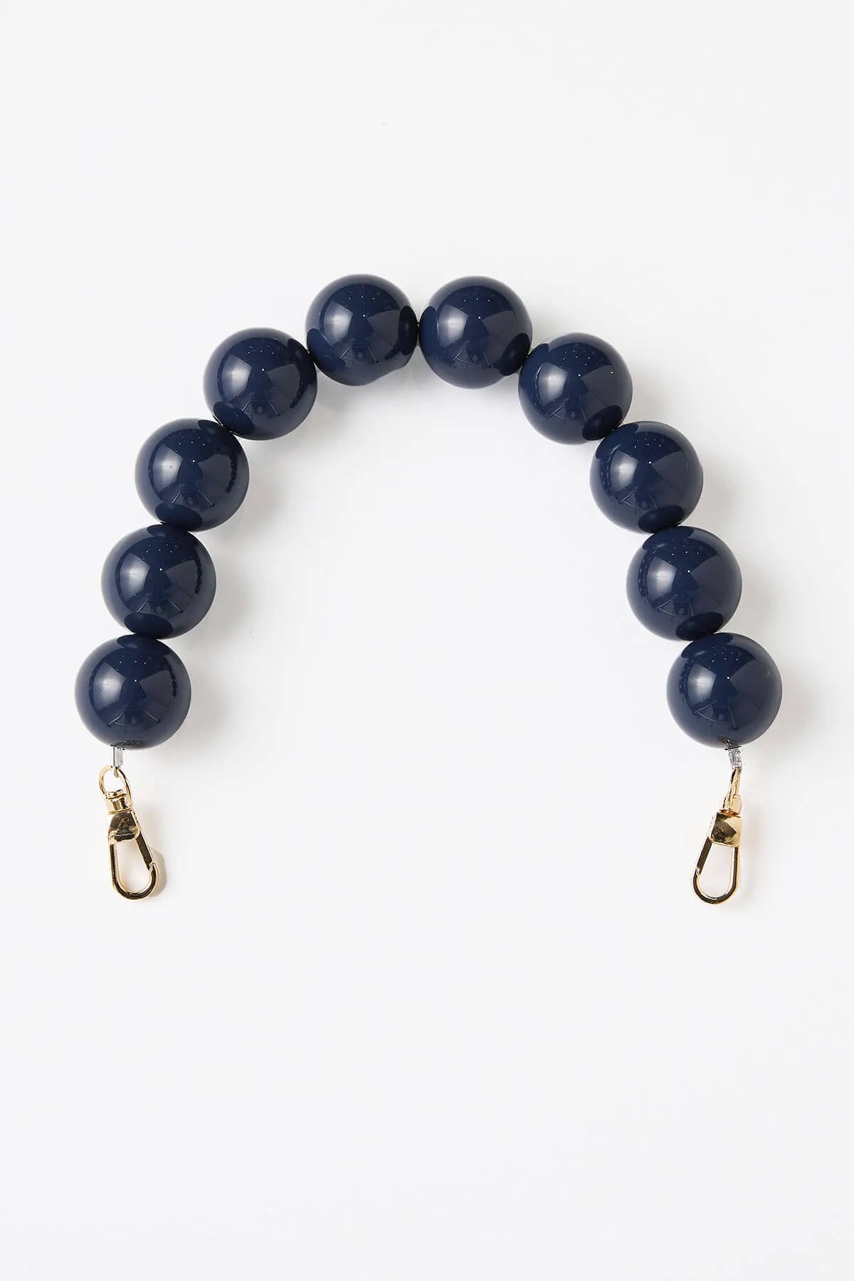 Large Bead Strap (Navy)