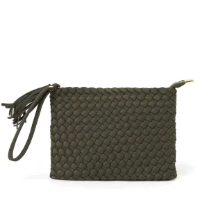 Lavinia Clutch Bag - Khaki