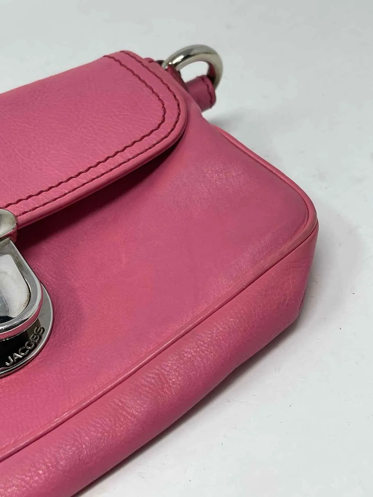 Marc Jacobs Pink Shoulder Bag Leather Designer Purse