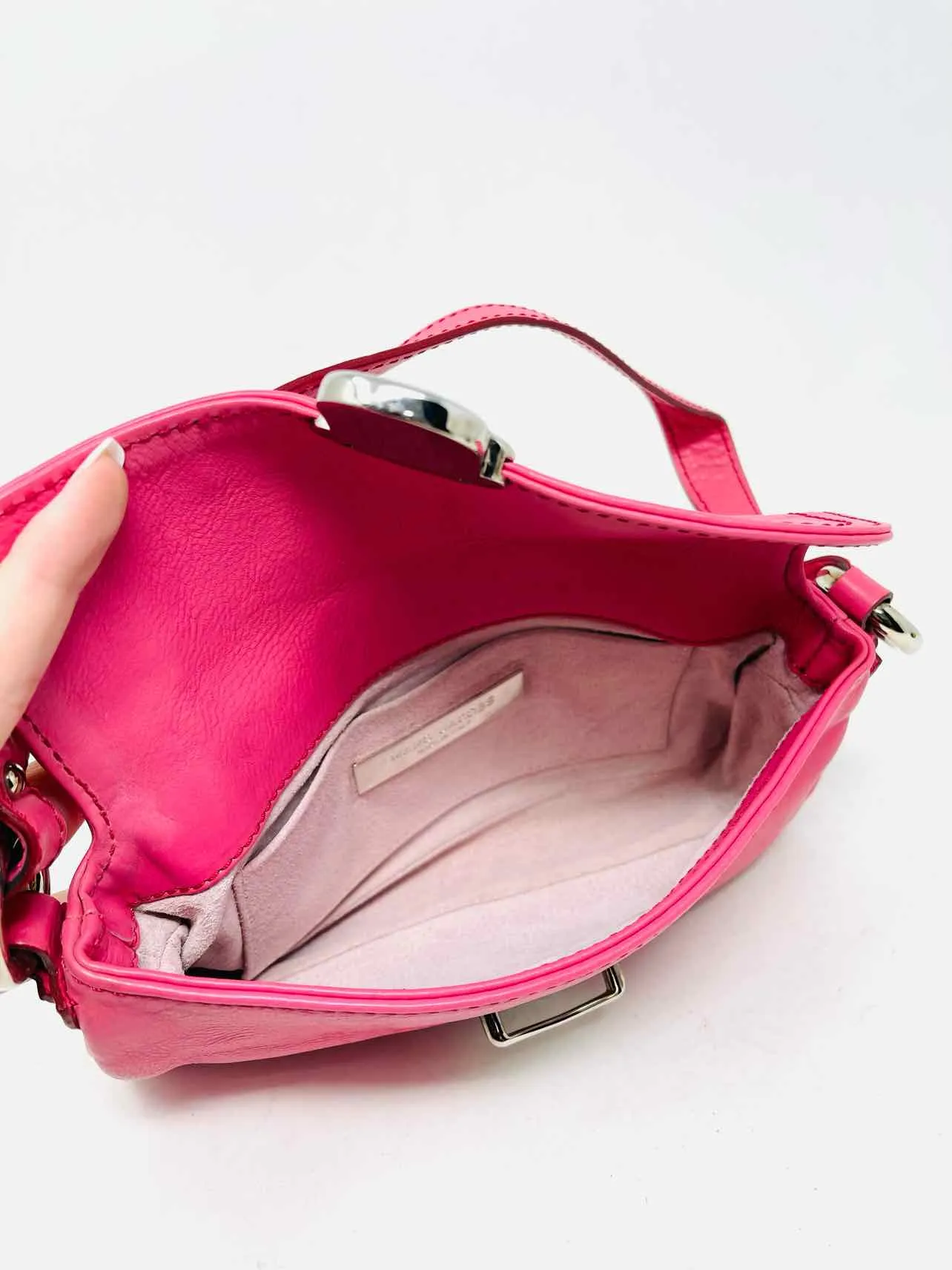 Marc Jacobs Pink Shoulder Bag Leather Designer Purse