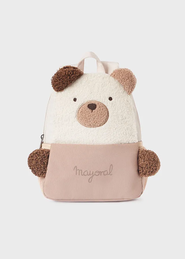 Mayoral 19354 085 - Natural Teddy Backpack