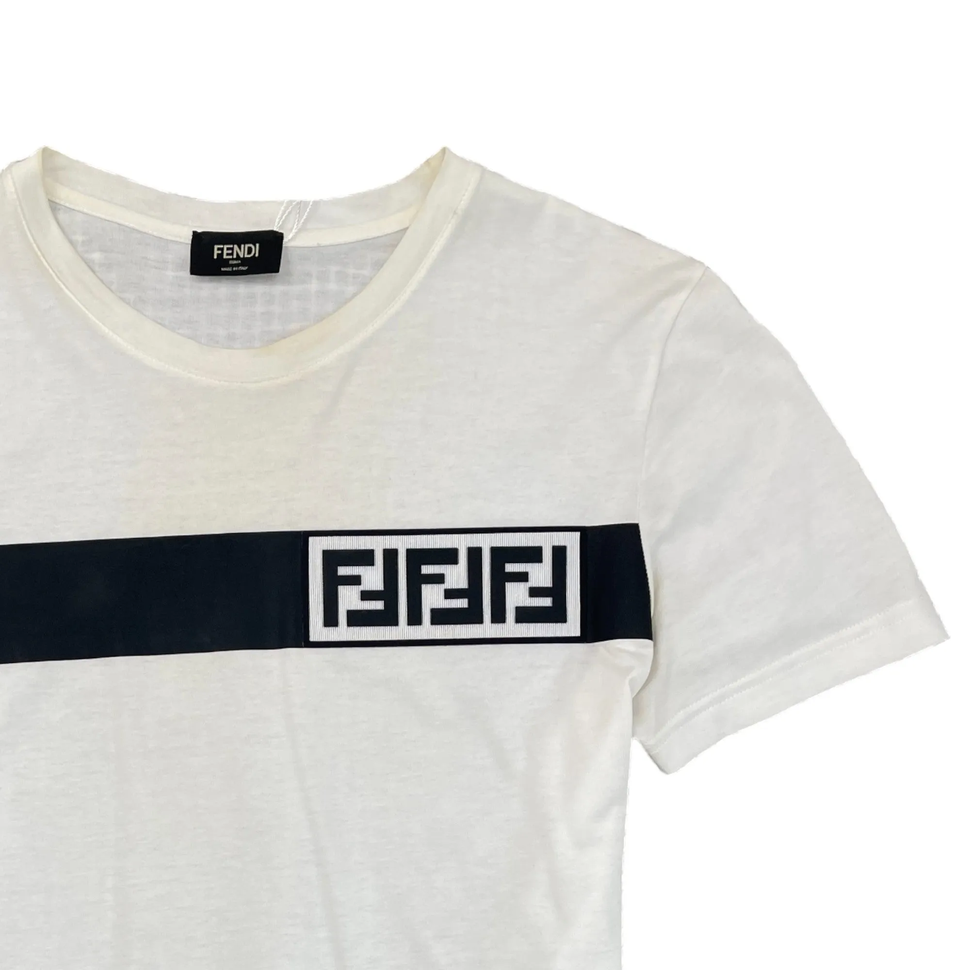 Men's Ff Logo T-Shirt White Size XS