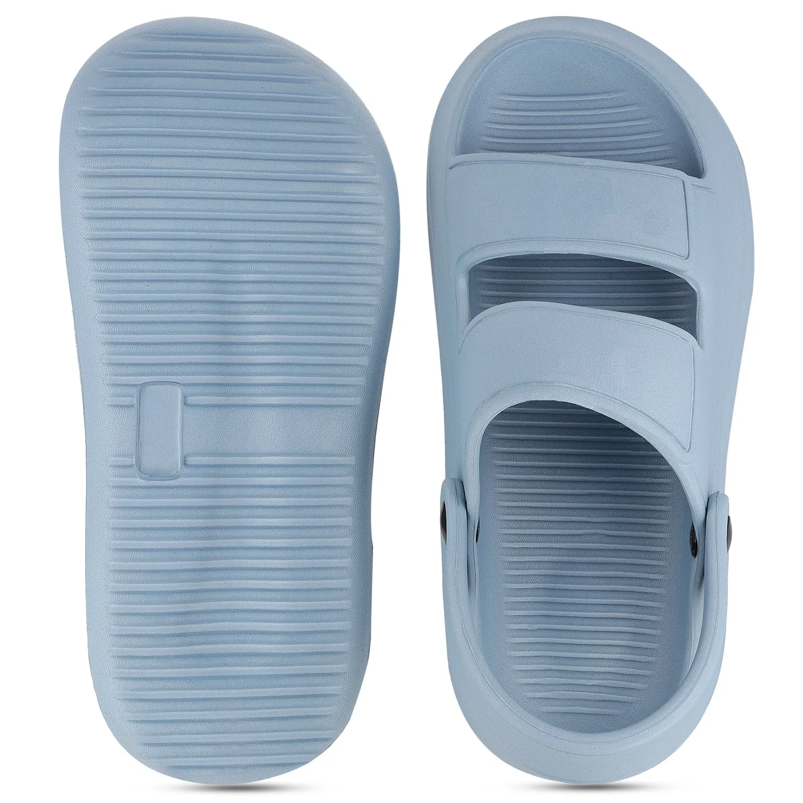 Men's Flip Flops - WC4829 Aqua Blue