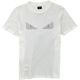 Men's Monster Eye T-Shirt White Size L