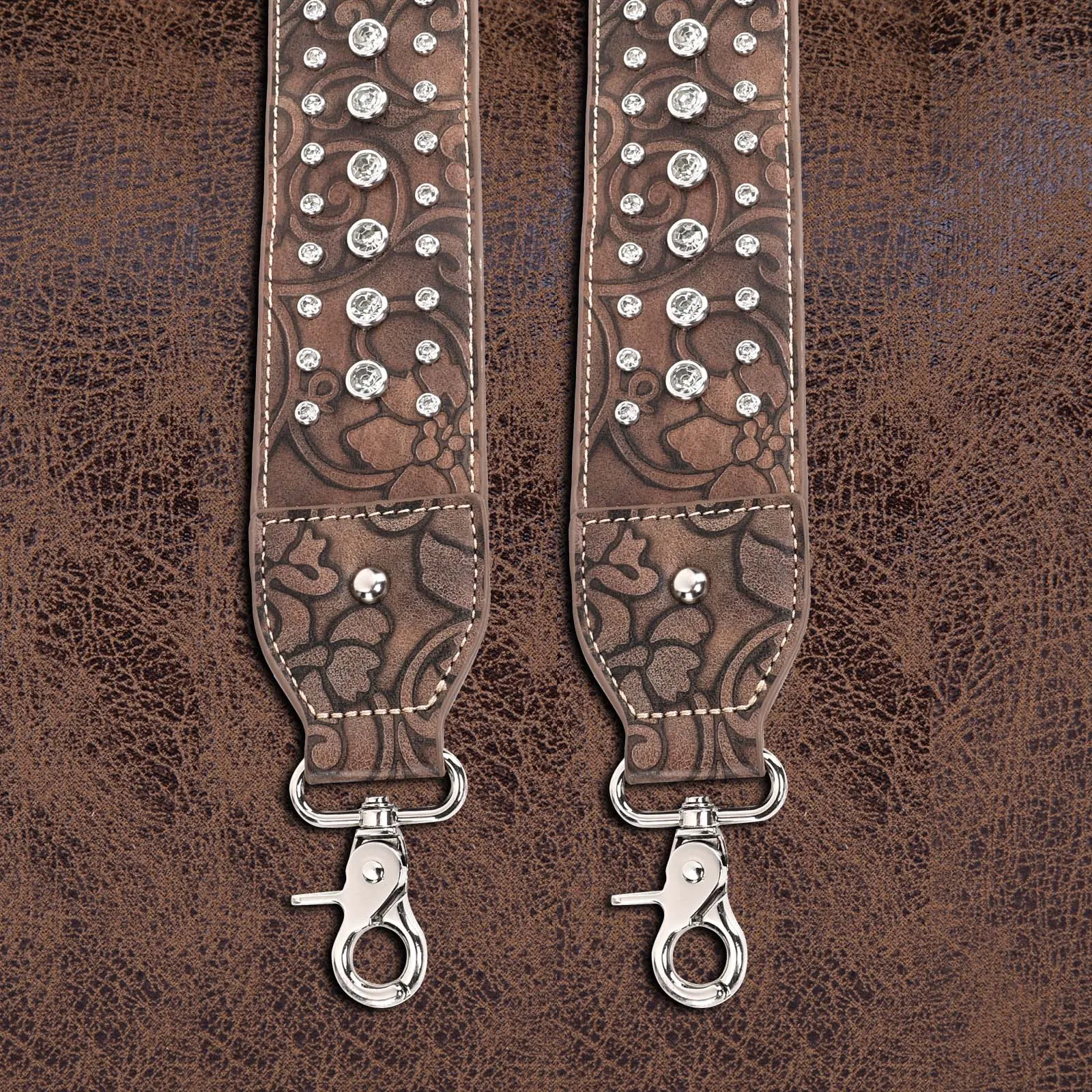 Montana West Western Bling Bling Crossbody Shoulder Strap