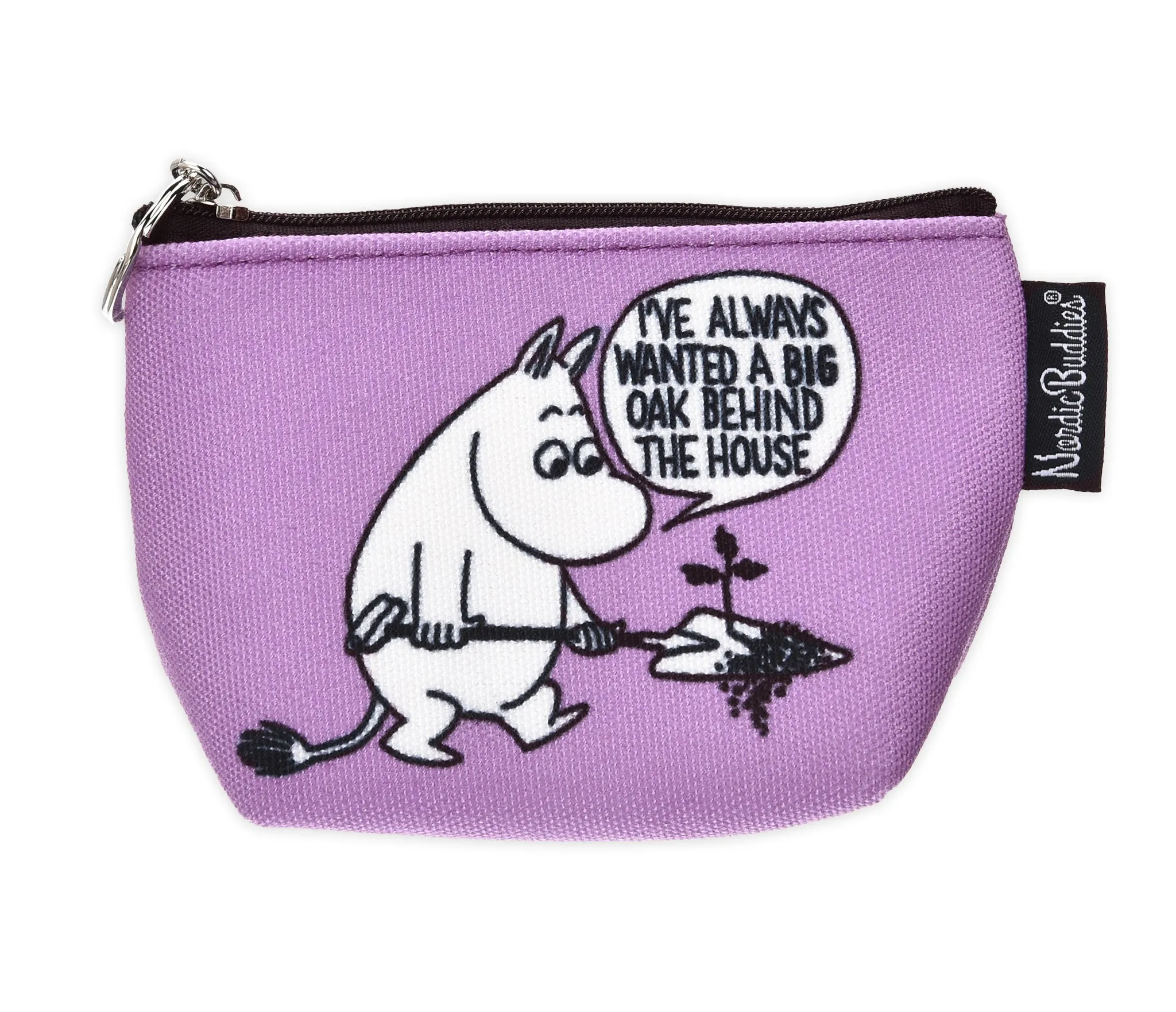 Moomintroll Gardening Coin Purse - Lilac