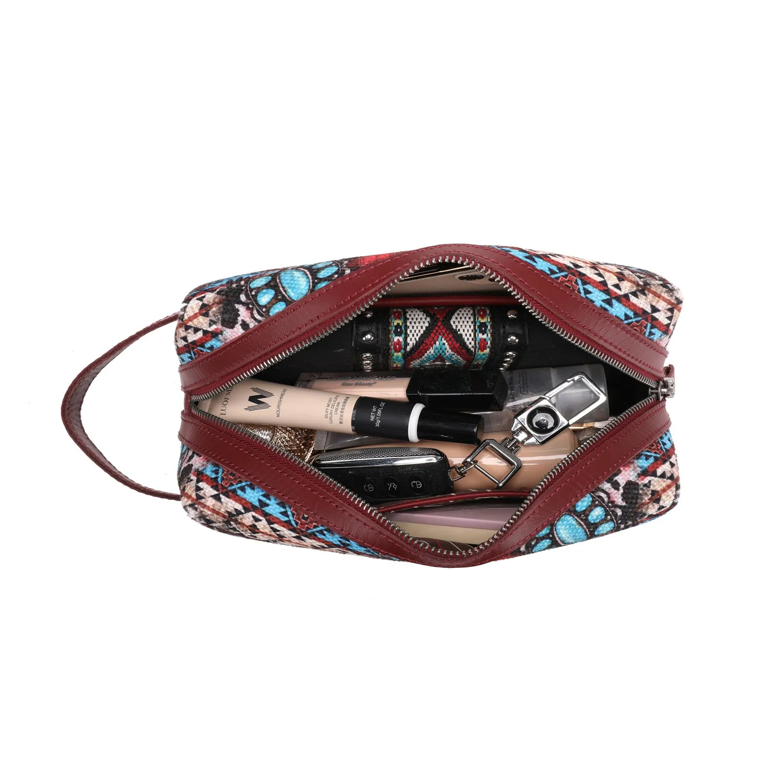 MW1190-190 Montana West Aztec Multi Purpose/Travel Pouch