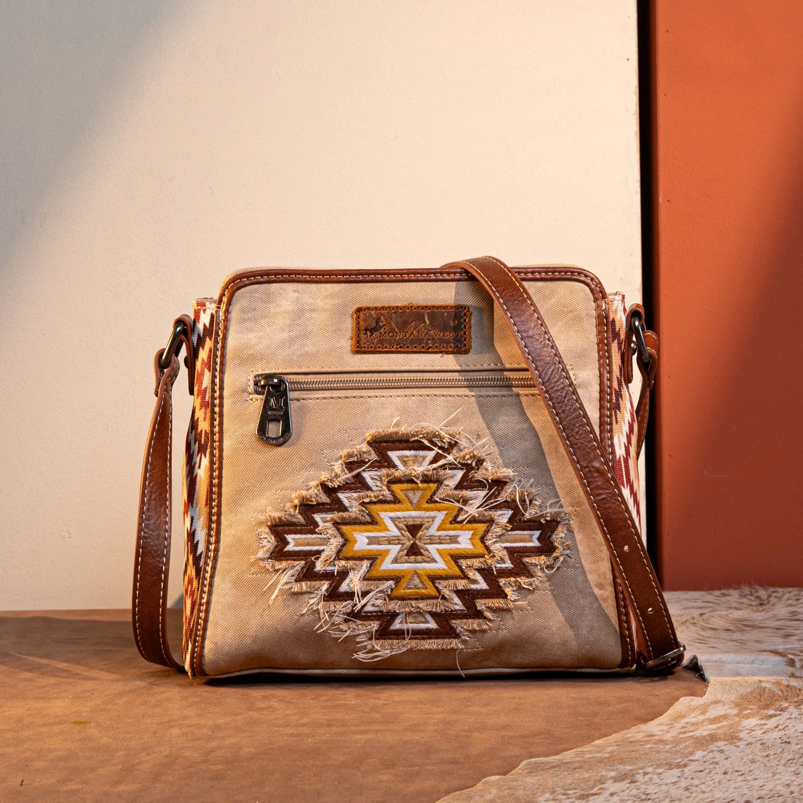 MW1210-8360 Montana West Aztec Jean Collection Crossbody