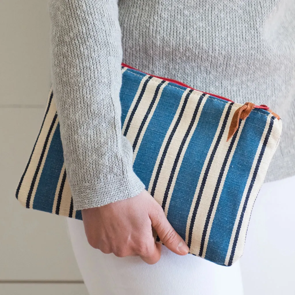 Nantucket Looms Heirloom Fabric Clutch