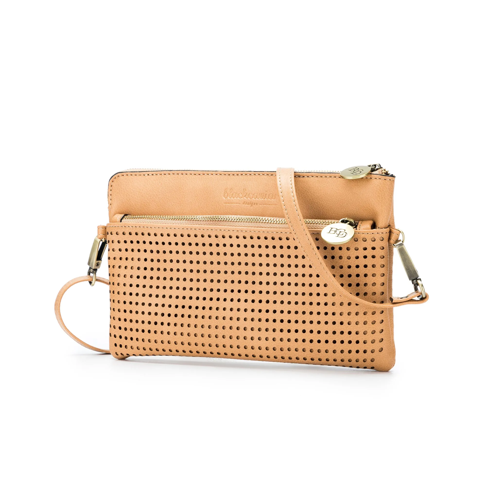 Nina Walnut Crossbody/Clutch