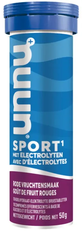 NUUN Sport |  Elektrolyten Sportdrank | Red Fruit