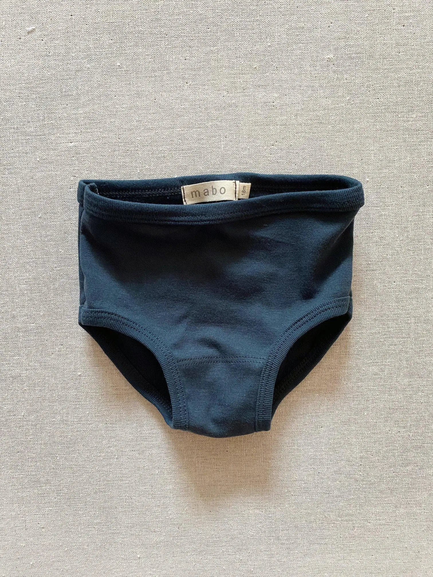 organic cotton basic underwear - ink