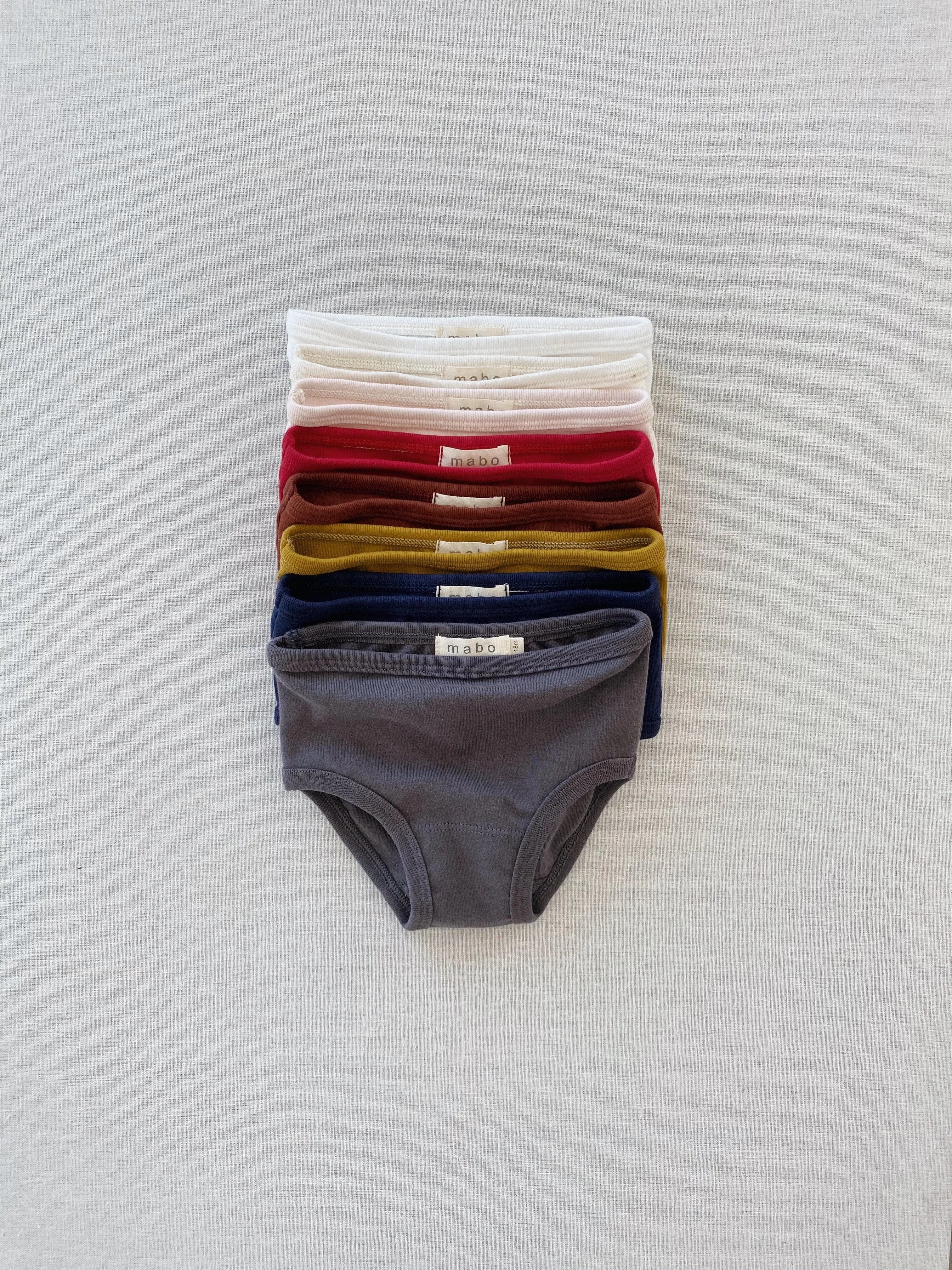 organic cotton basic underwear - midnight