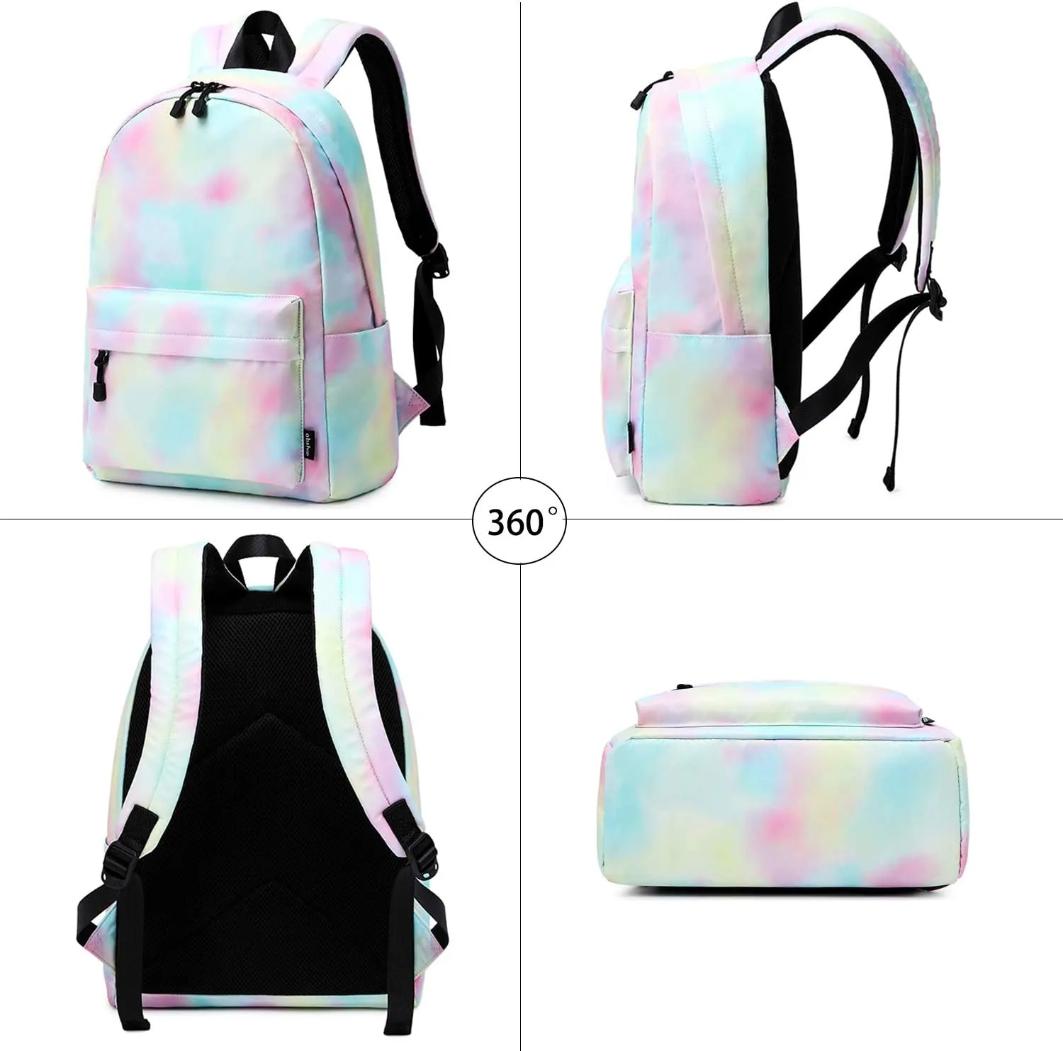 Pastel Tie Dye Backpack