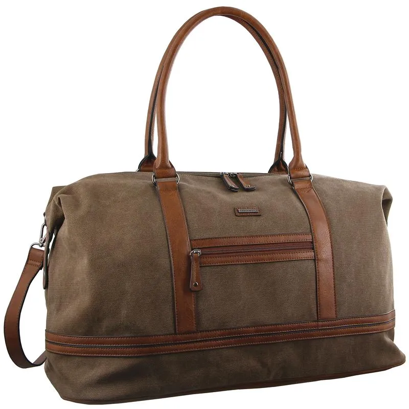 Pierre Cardin Canvas Overnight Bag PC2578