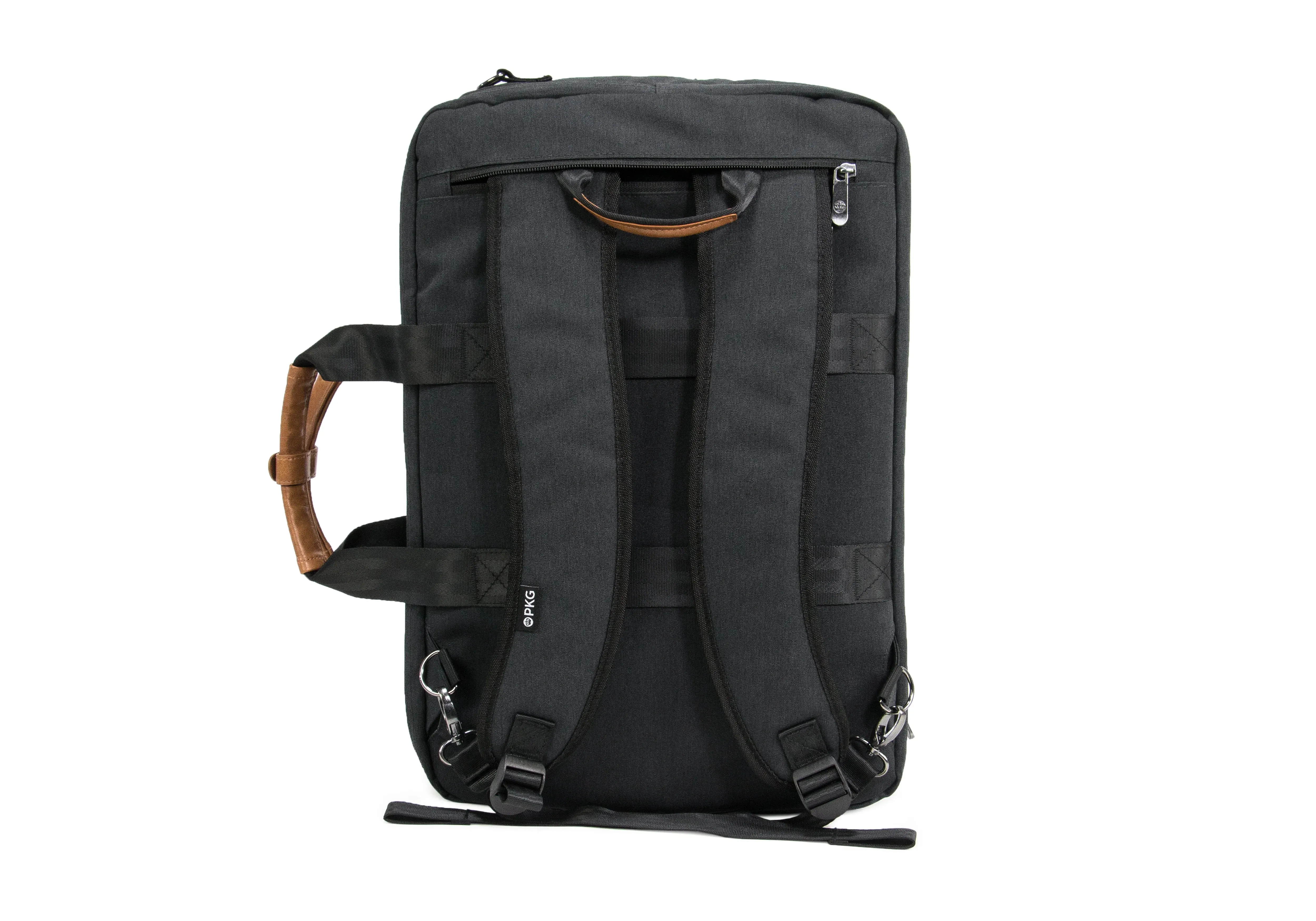 PKG Trenton 31L Recycled Messenger Convertible to Backpack with Garment Compartment