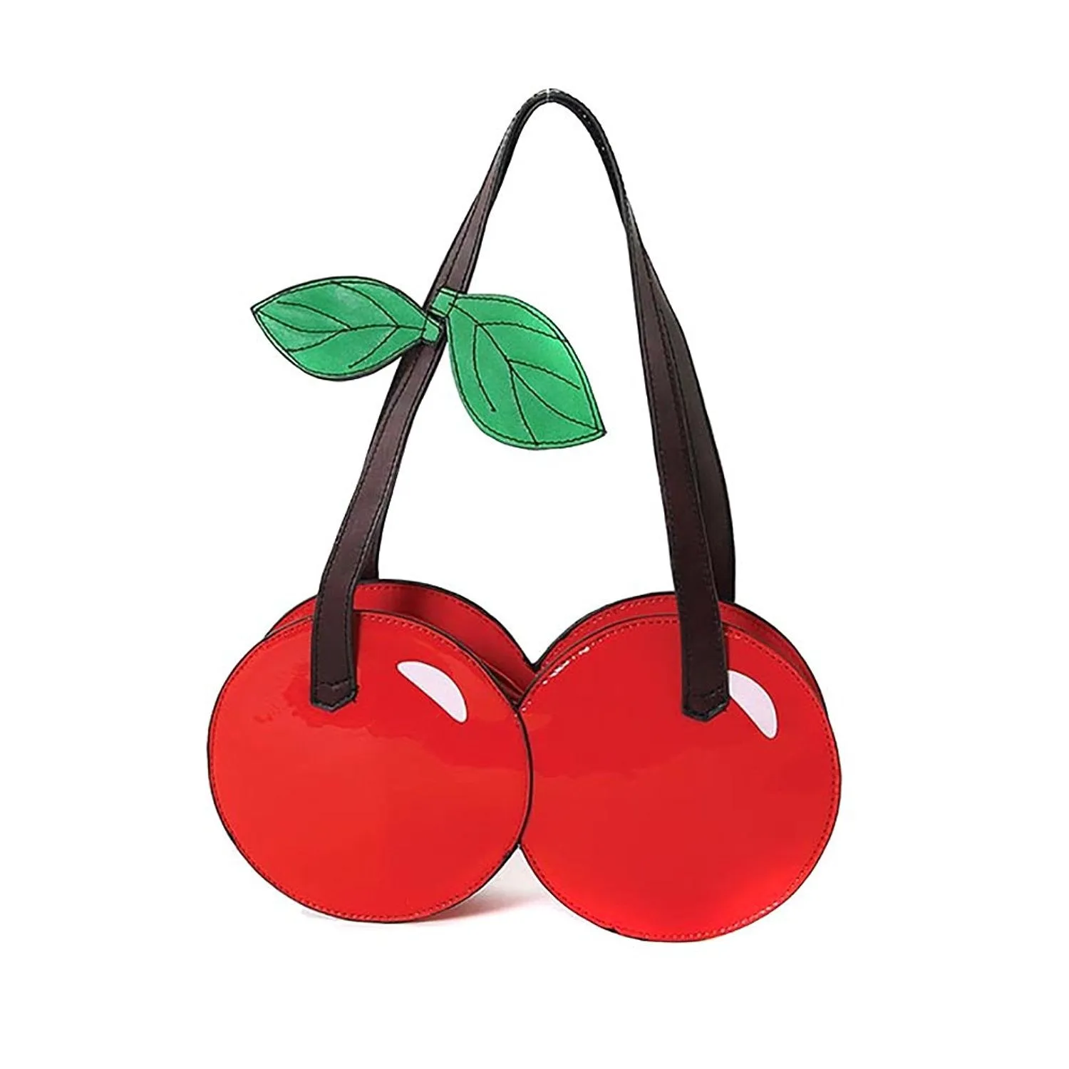 Rockabilly Retro Sweet Red Cherries Novelty Shoulder Bag