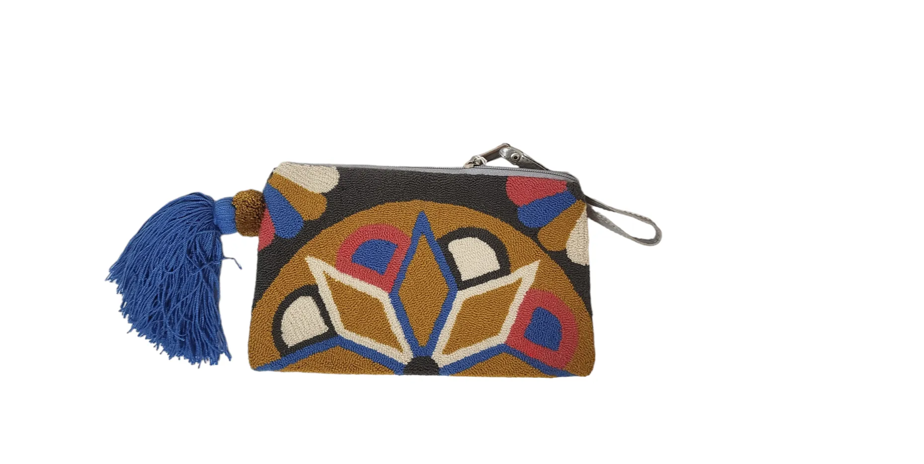 Scarlett Handmade Wayuu Punch-needle Clutch