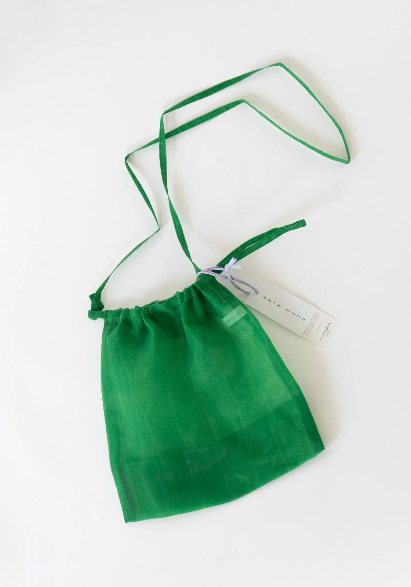 See Thru Shoulder Bag in Green