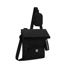 Sherpani Pica Crossbody Bag in Raven Black