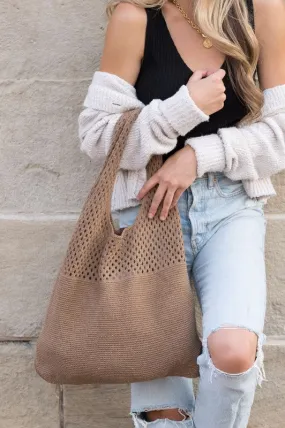 SOFT KNIT HOBO BAG (3 COLORS)