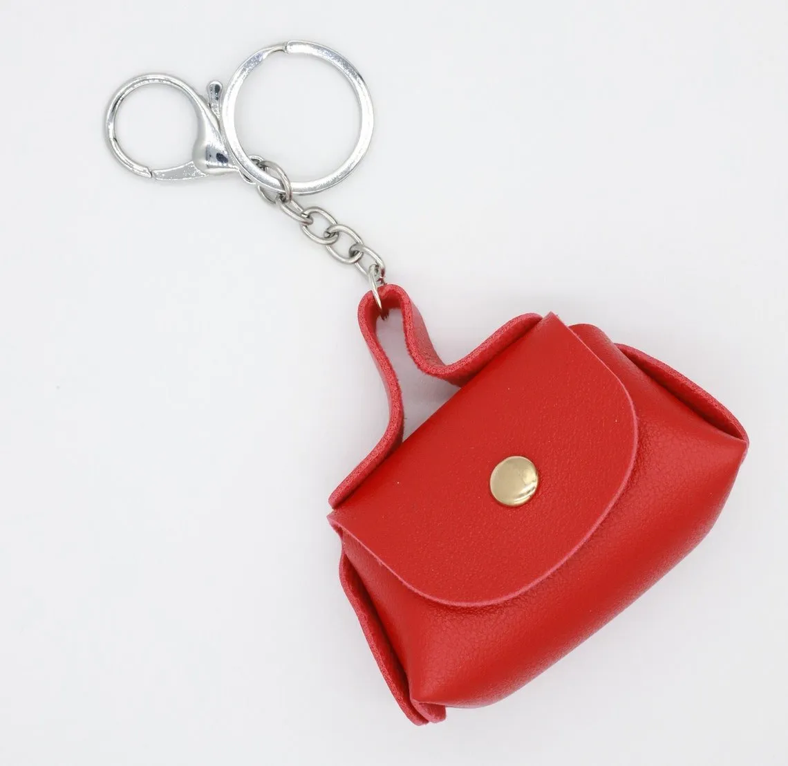 Synthetic Leather Coin Purse Mini Bag Airpod Case