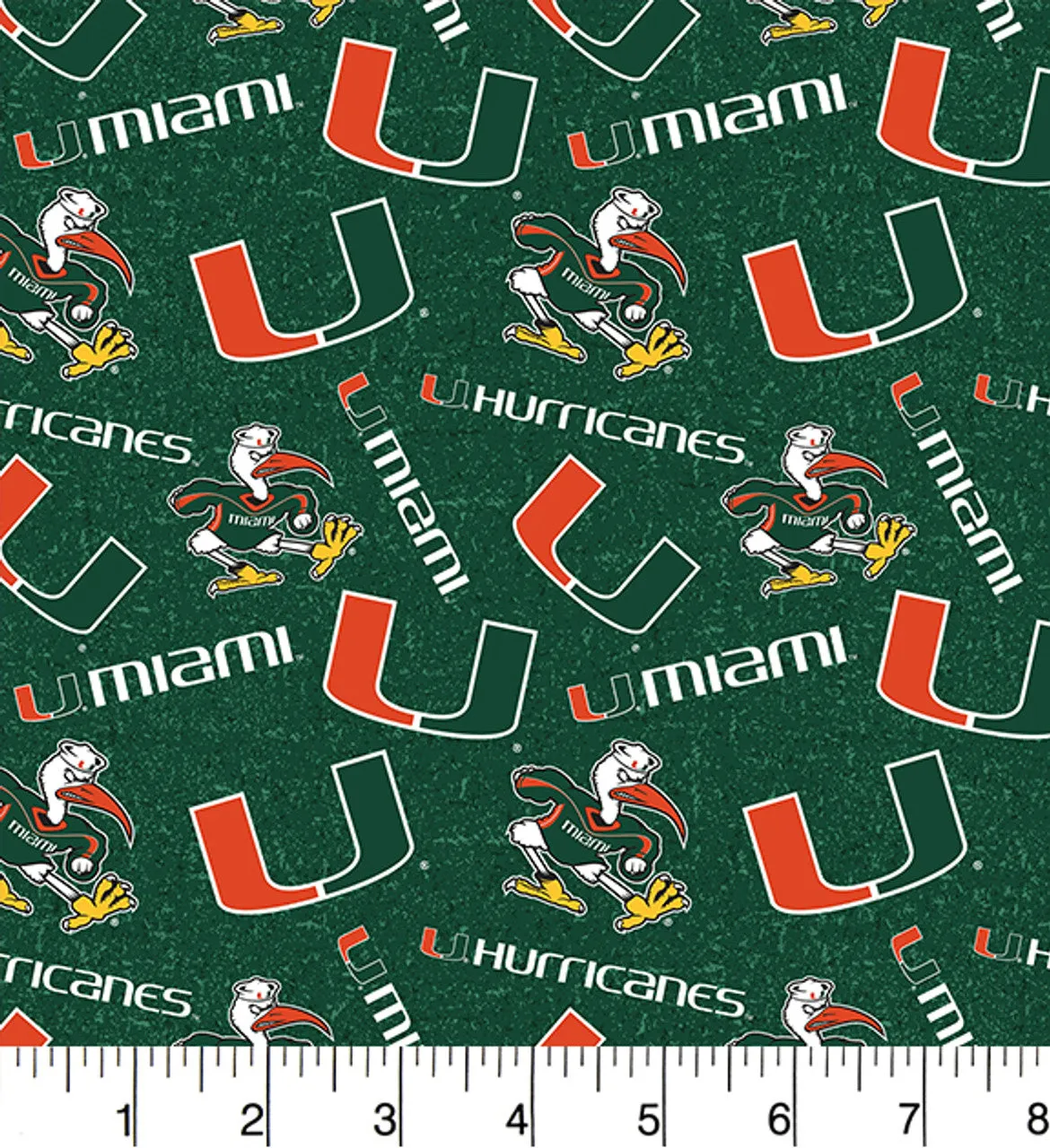 University of Miami Hurricanes Zipper Bag