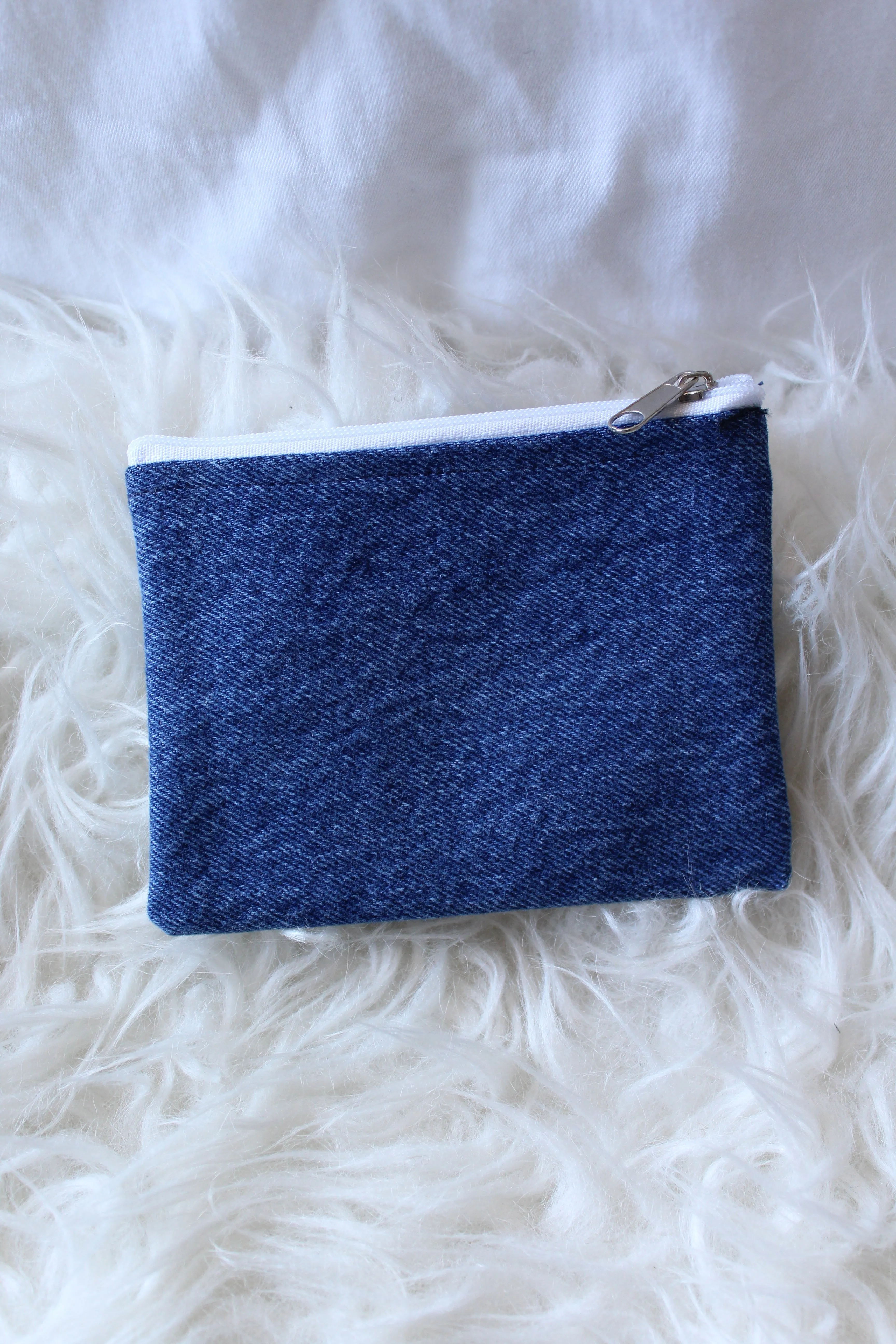 Vintage Denim Coin Purse