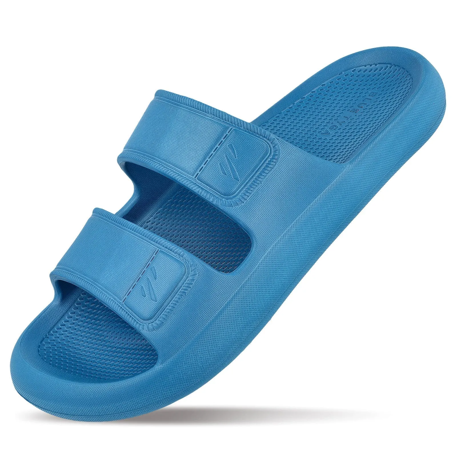 Walkaroo Men Casual Flip-Flop  - WC4823 Teal Blue