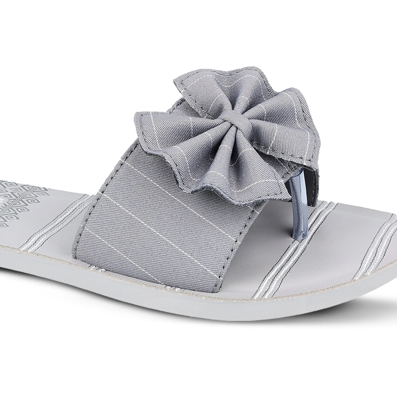 Walkaroo Womens Flip Flop  - WL7410 Grey