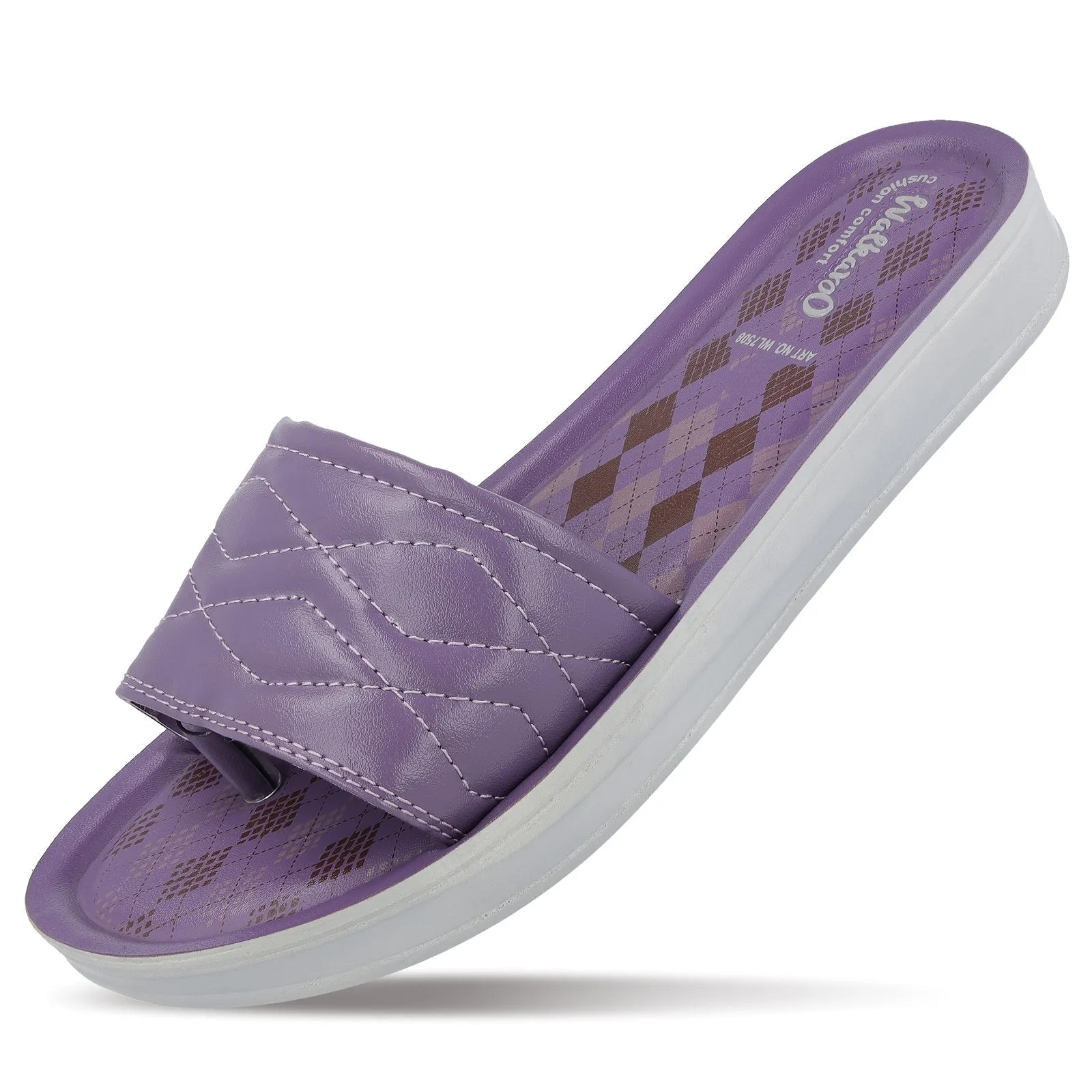 Walkaroo Womens Flip Flop  - WL7508 Purple