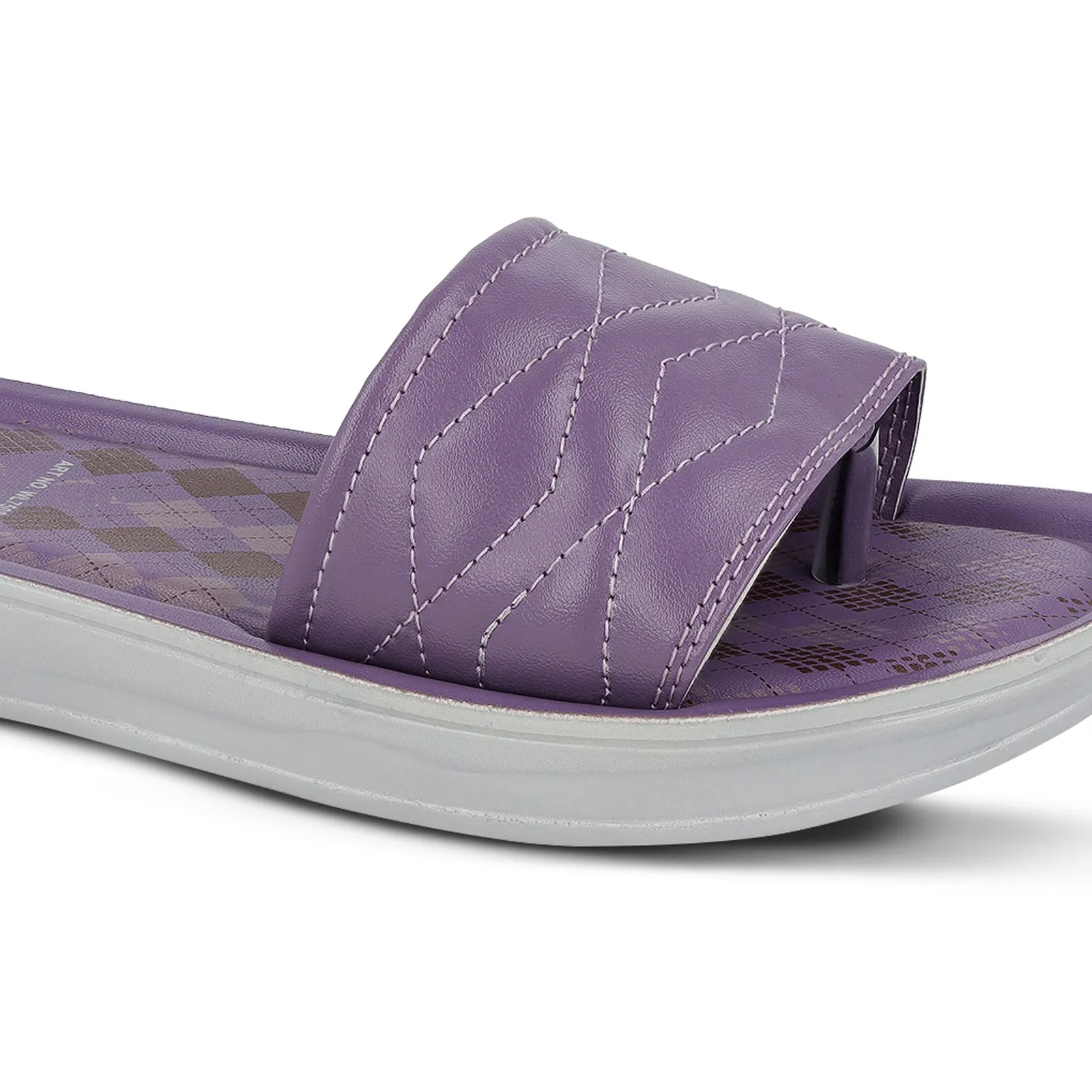 Walkaroo Womens Flip Flop  - WL7508 Purple