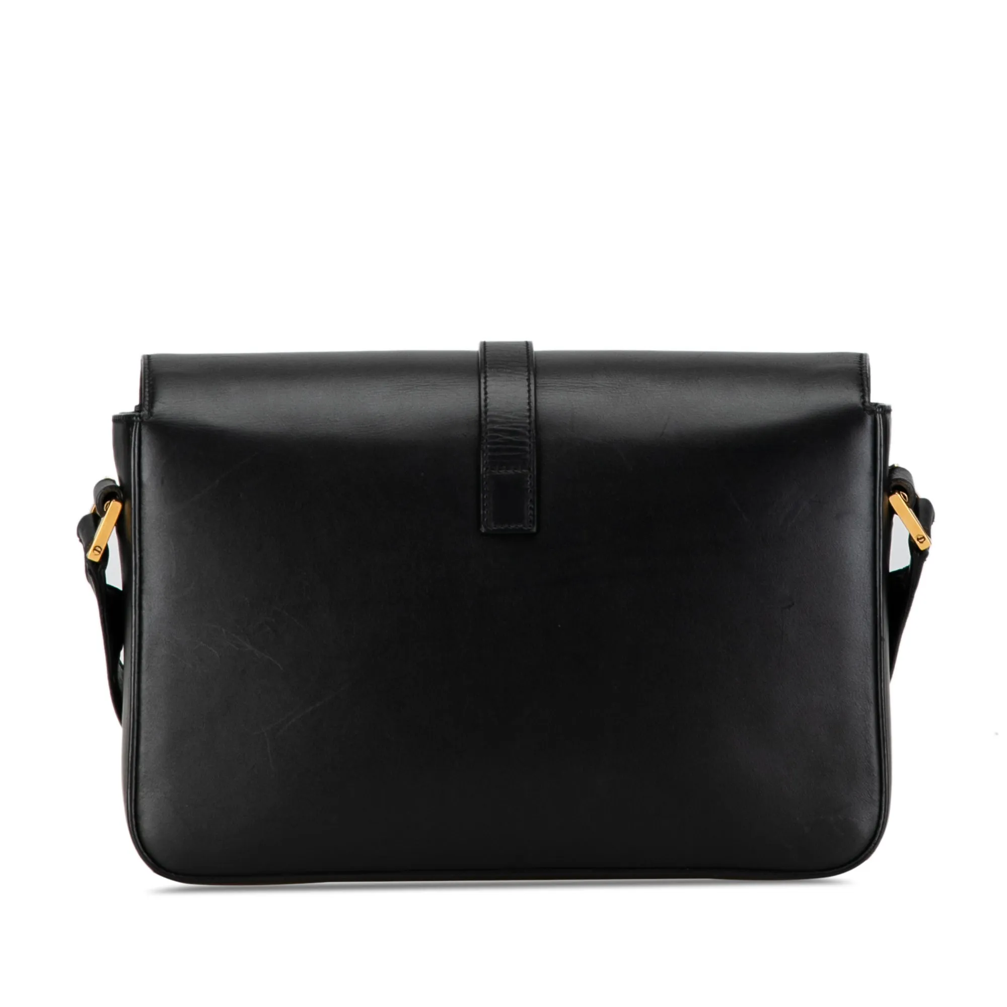 Yves Saint Laurent Universite Bag Medium Black Leather